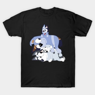 Recurring Heeler family stack T-Shirt